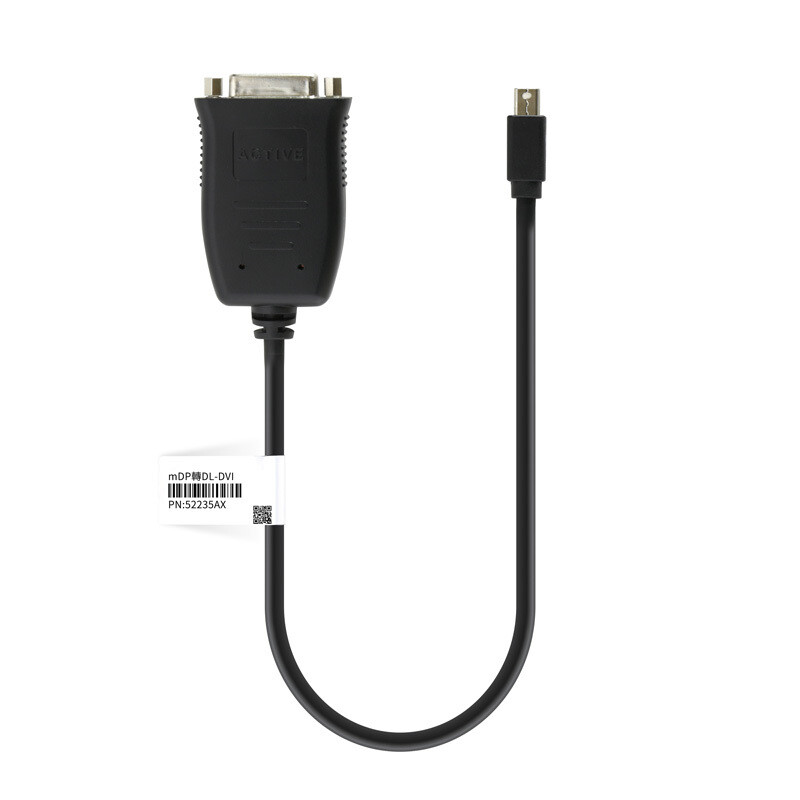 mDP 轉 DL-DVI 主動式